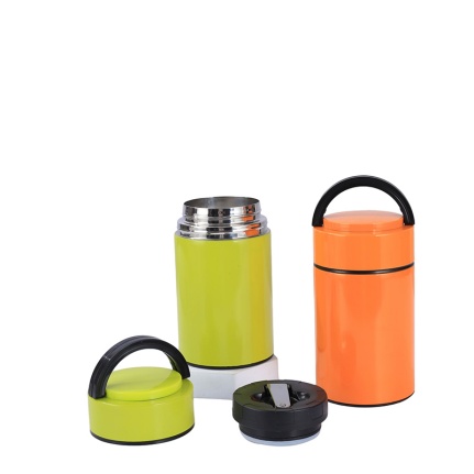 800 ml 1200 ml double wall 304 stainless steel vacuum insulated food flask with spoon